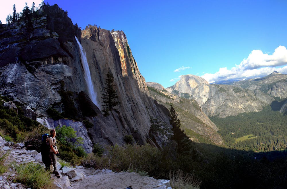 On the Yosemite Falls Trail