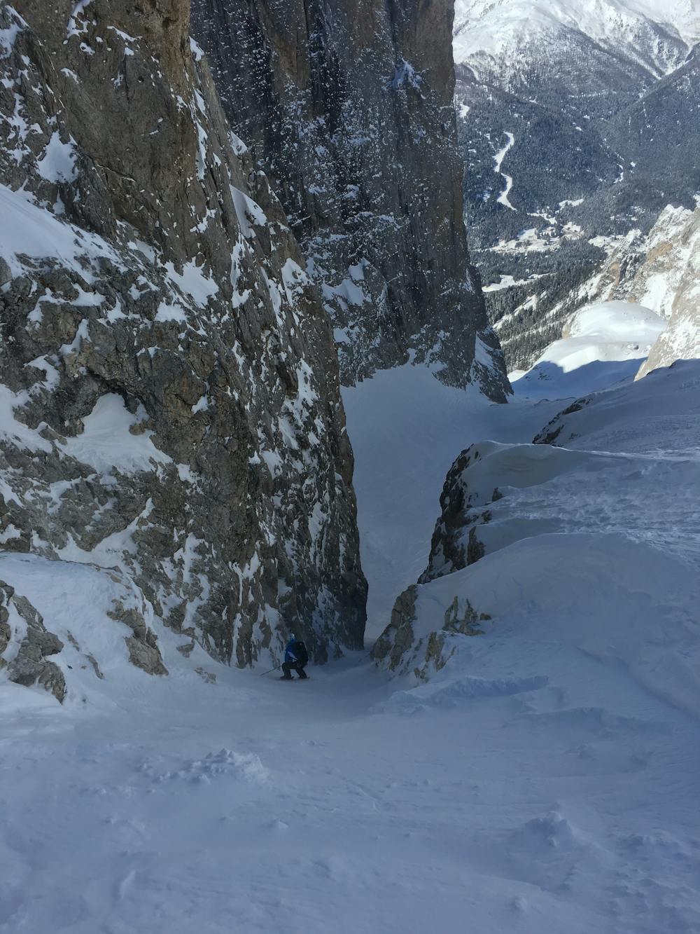 Couloir from the top