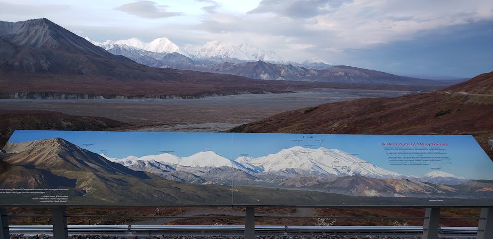 View from the Eielson Visitor Center