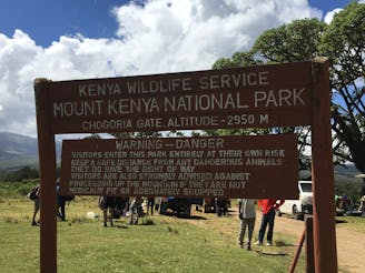 Mont Kenya, voie Chogoria - Lenana - Old Moses.