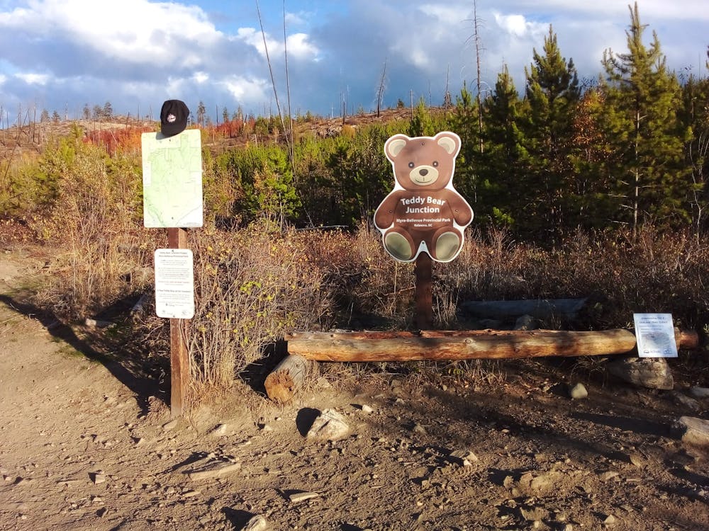 The aptly-named Teddy Bear junction