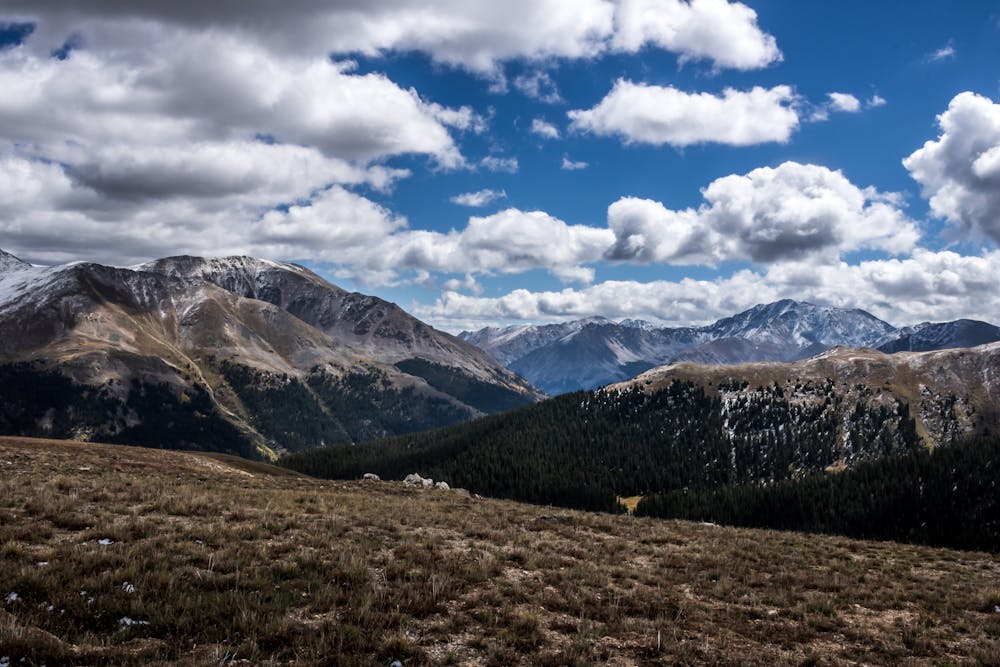 View from the top of Independence Pass