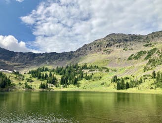 Emerald Lake and Heather Lake