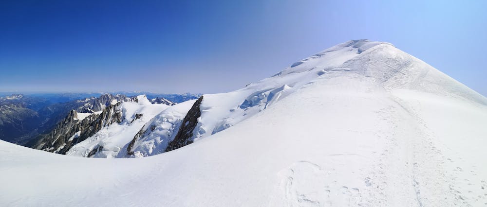 Photo from Mont Blanc