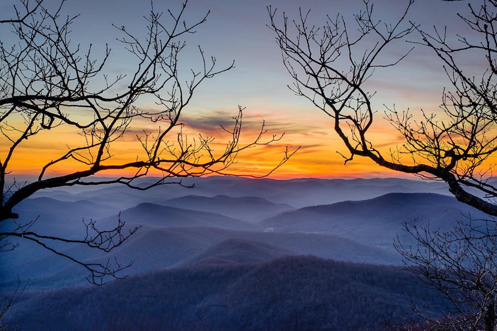 Blood Mountain Sunset After-Glow