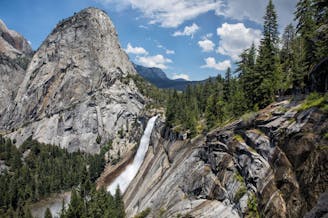 Mist Trail to Vernal and Nevada Falls