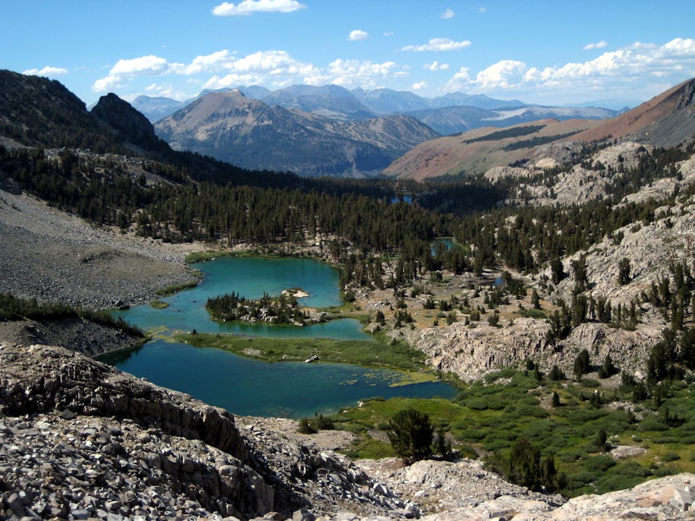 View from Duck Pass