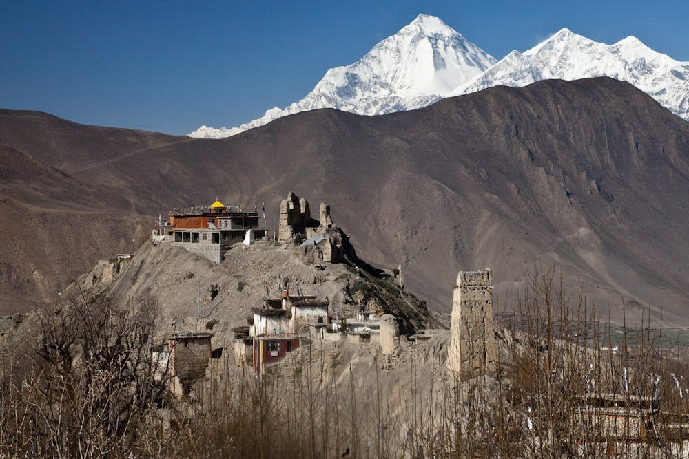 Gompa in Jhong