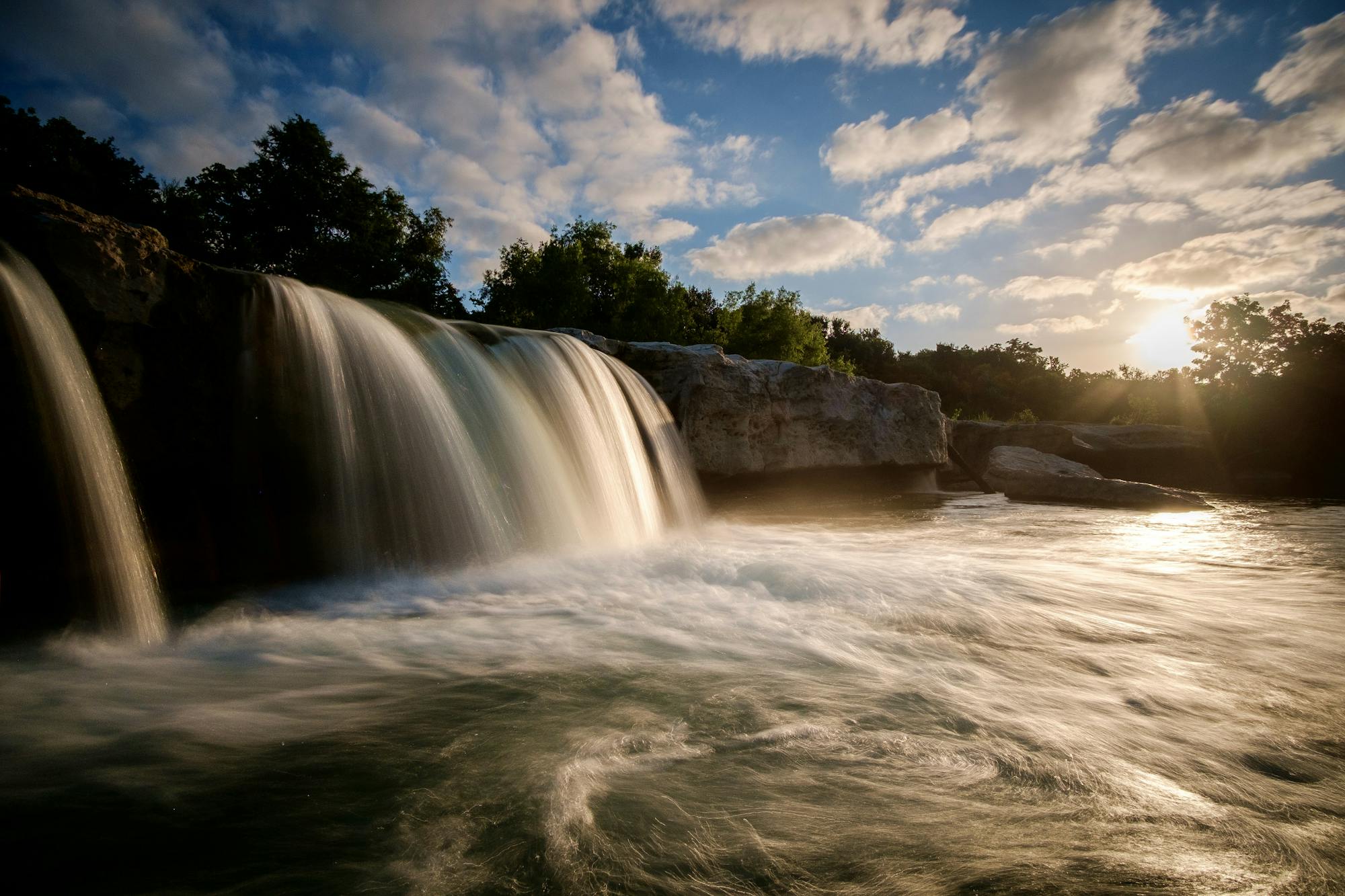 McKinney Falls State Park: Upper and Lower Falls