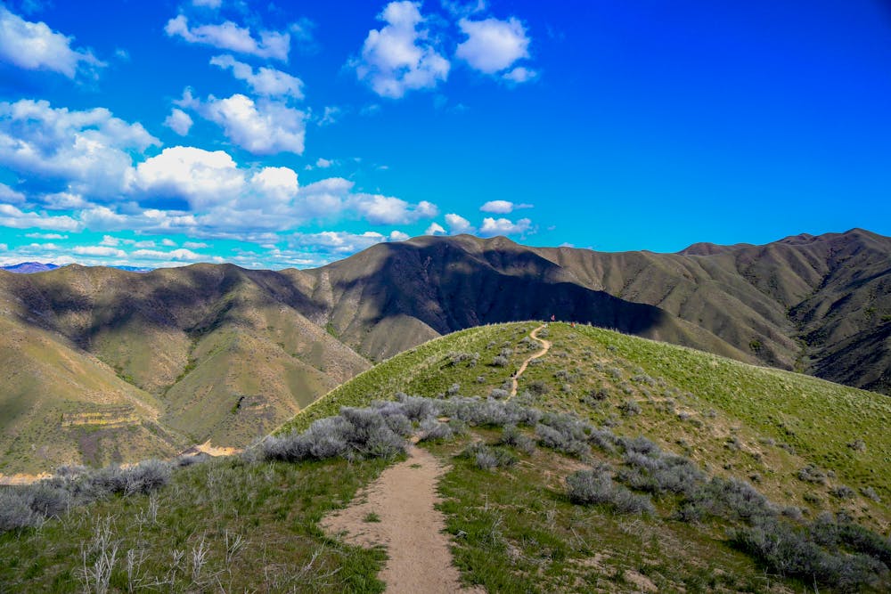 Photo from Lucky Peak via Homestead and Lucky Peak Road