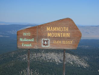 Mammoth Mountain Via Dragon's Back