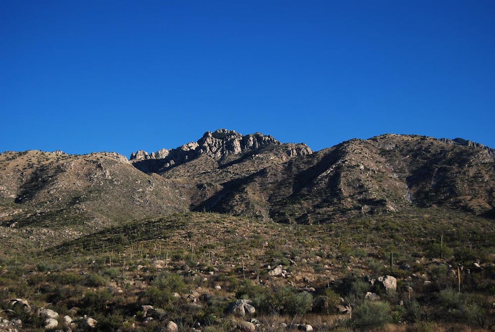 Mount Kimball, as seen from Catalina State Park
