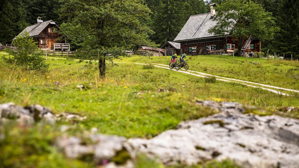Mountainbiking between Upper Austria and Styria