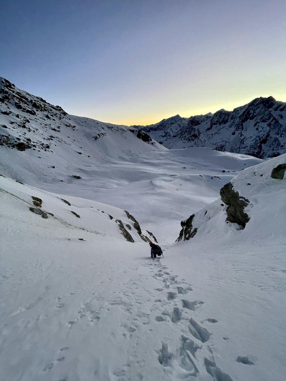 Photo from Attempt to ski aguille rouges d'Arolla