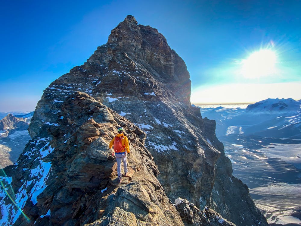 The Lion Ridge on the Matterhorn