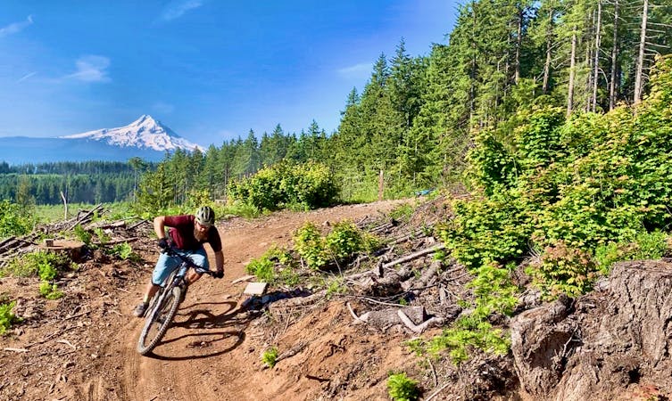 Pedaling in the Shadows of Volcanoes: MTB Hood River, OR