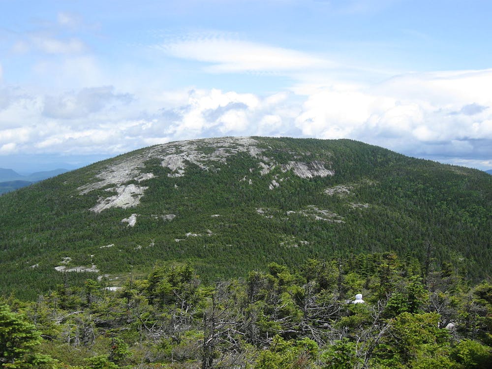 West Baldpate as seen from East Baldpate.