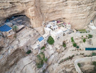 Wadi Qelt from Saint George Monastery