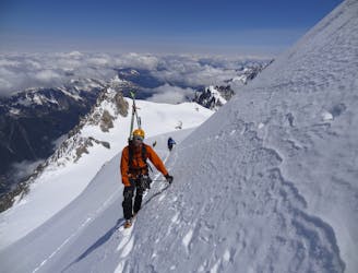 Mont Blanc du Tacul, 4248m. Contamine Grisolle N Face