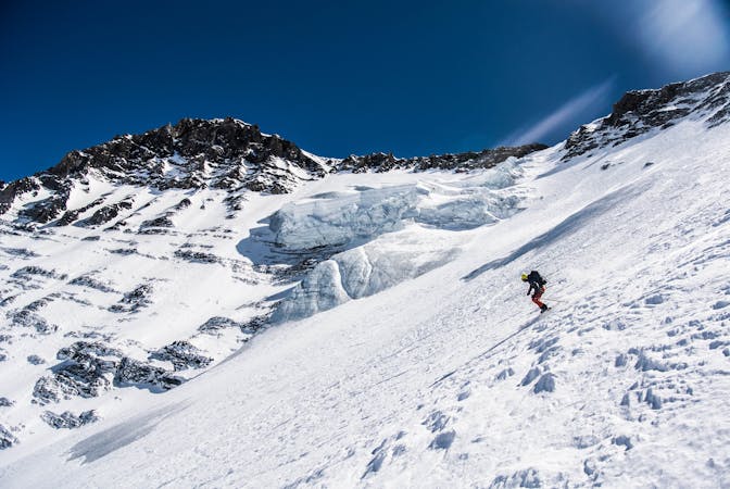 Challenging Big Mountain Ski Tours Above Pralognan