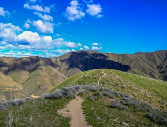 Lucky Peak Loop from Highland Valley