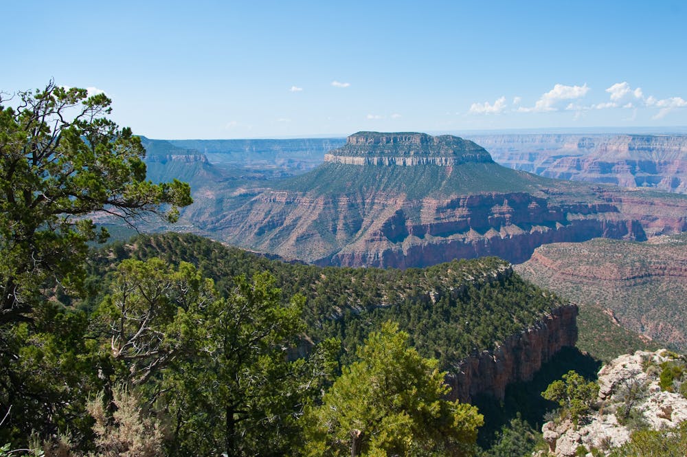 Grand Canyon view from Rainbow Rim