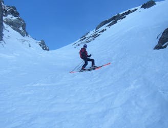 Couloir des Rossets #1 with Isla