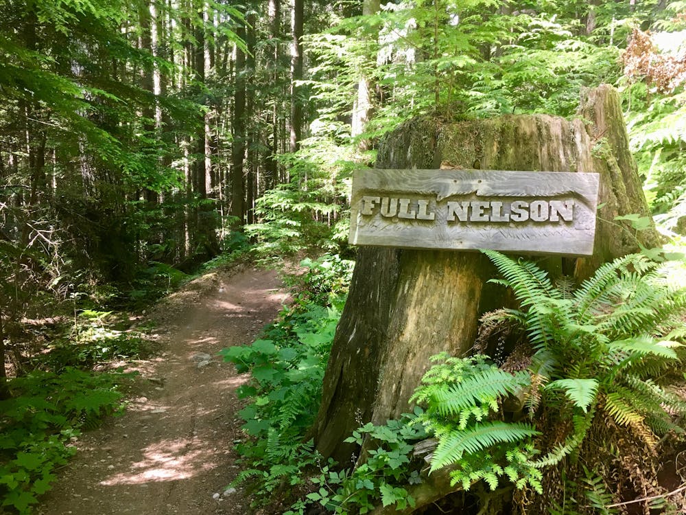 Epic trail signs in Squamish!
