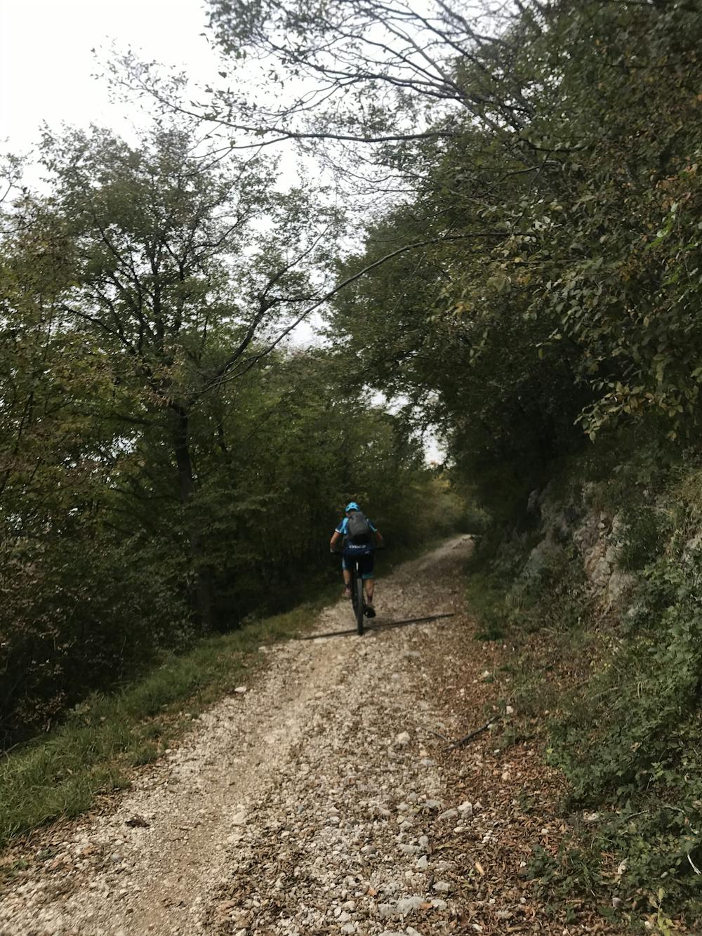 The climb towards Passo S. Barbara