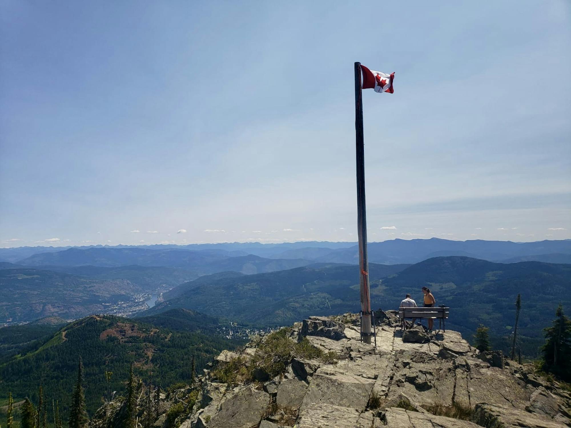 The summit of Mount Roberts