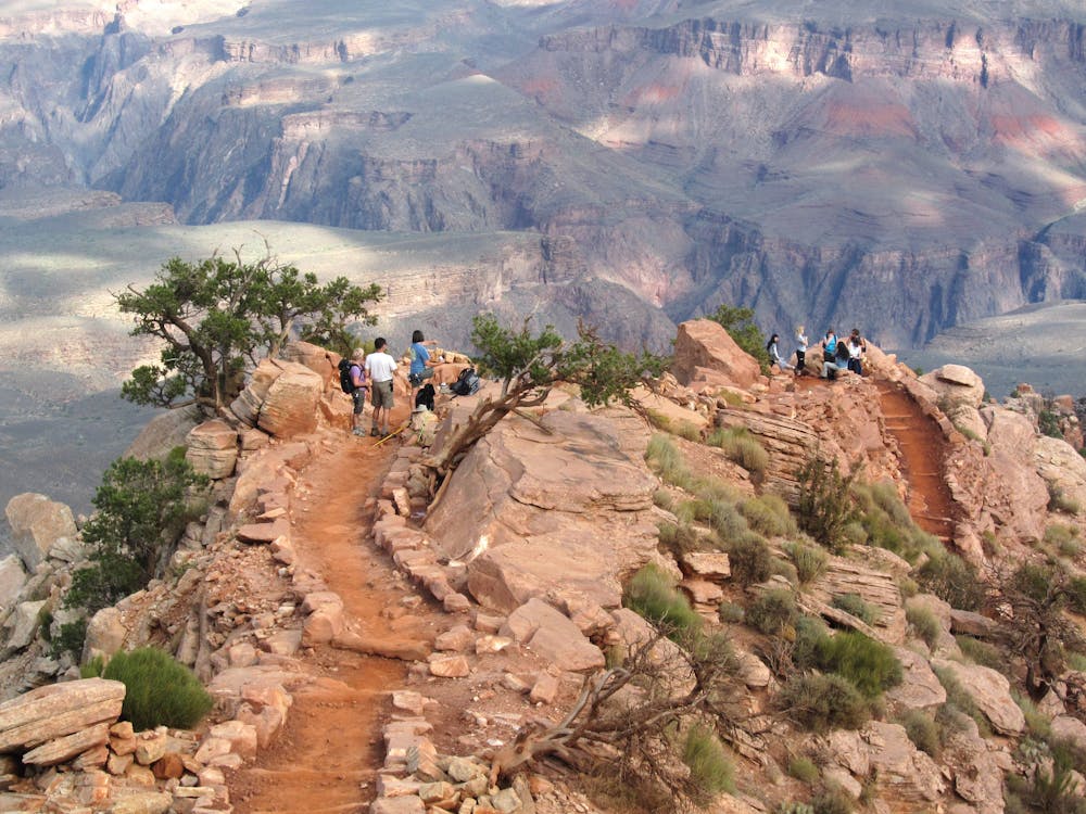 One of the most aesthetic sections of South Kaibab Trail