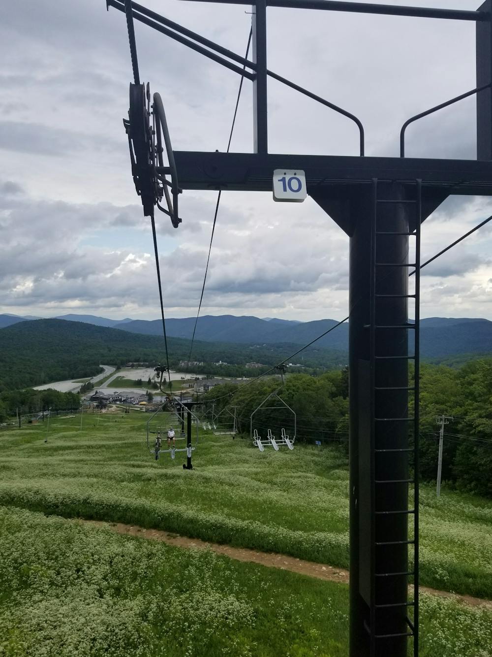 Snowshed Lift in June