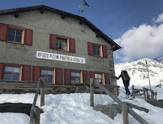 Ortler Ski Tour: Branca Hut to Pizzini Hut