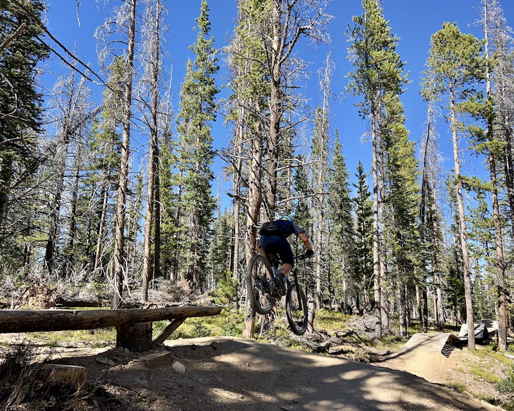 Happy Camper trail. Rider: Greg Heil