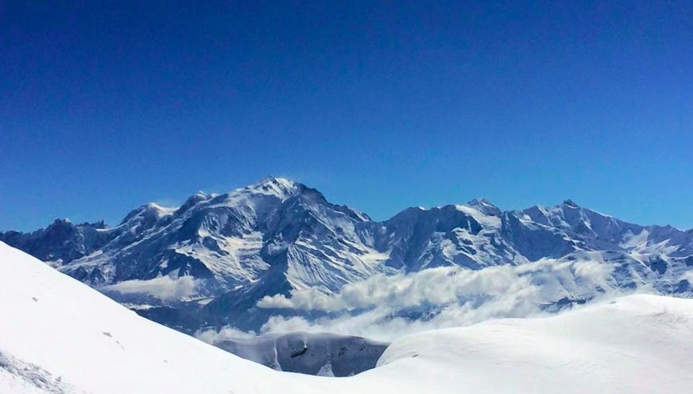 Spectacular views of the Mont Blanc Massif