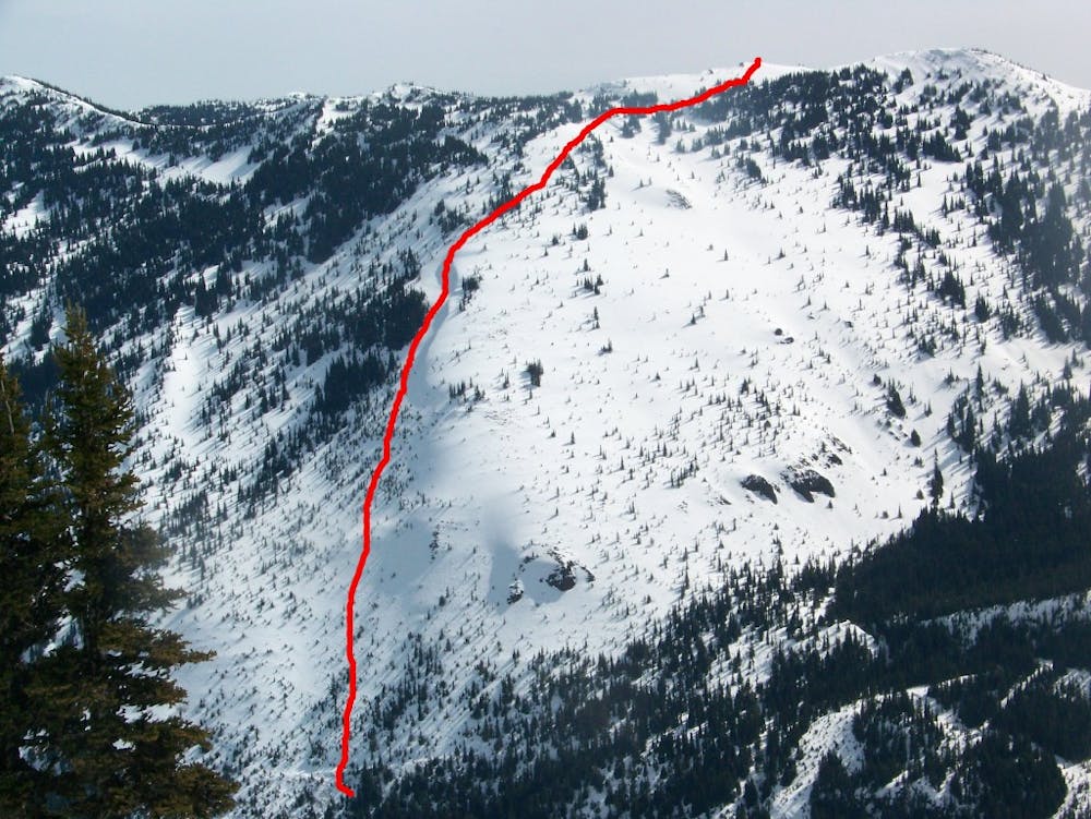 The West Ridge of East Peak