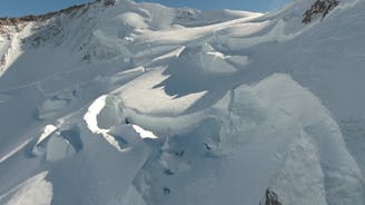 Marinelli Couloir from Dufourspitze (4634m)