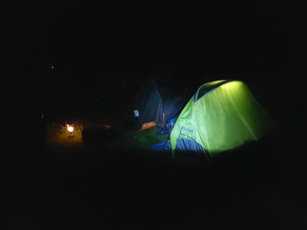 Pernotto in tenda