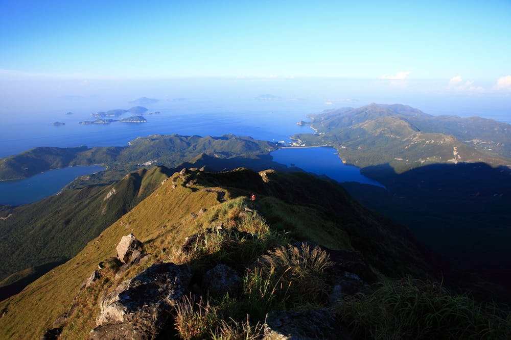 Lantau Peak's panorama