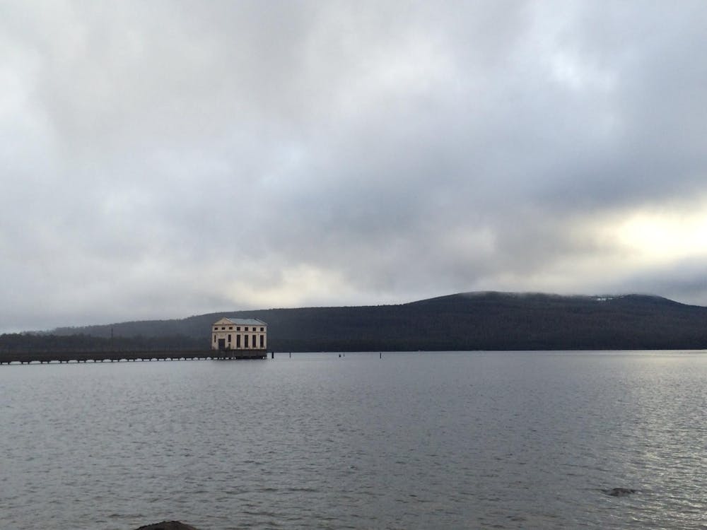 Pumphouse Point on the lake