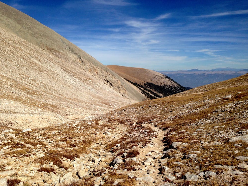 Photo from Mount Antero: Little Browns Creek