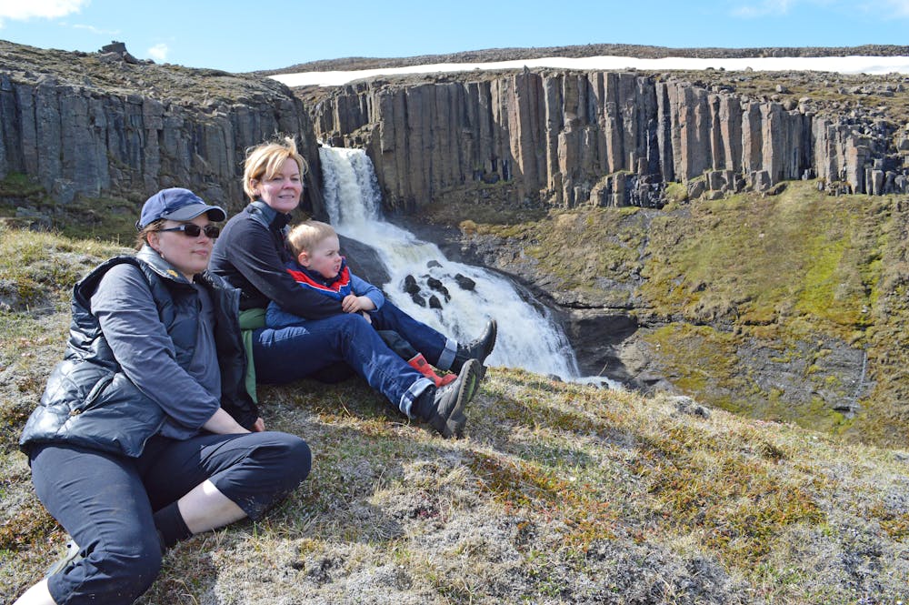 Stuðlafoss Waterfall