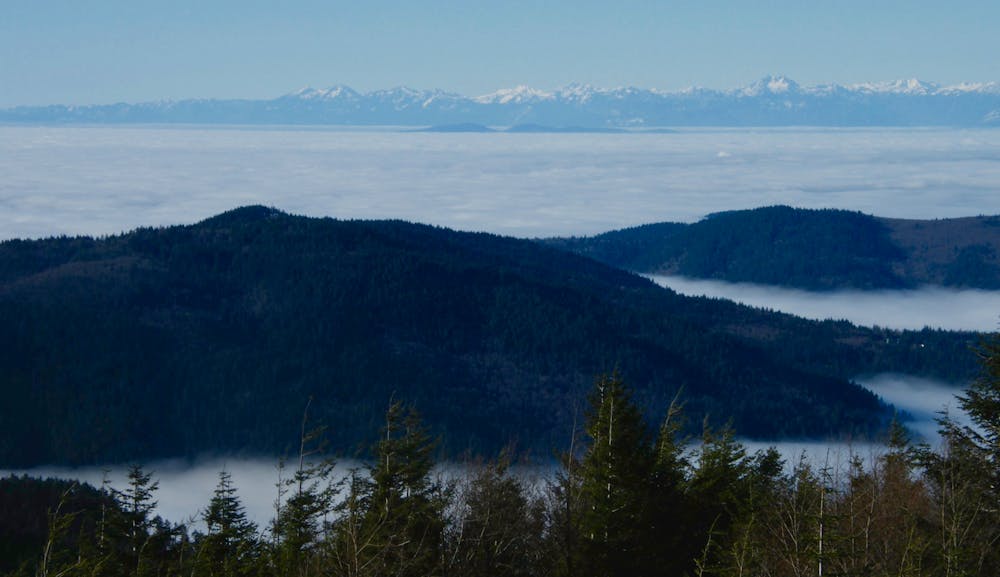 Squak and Cougar Mountains from West Tiger 1