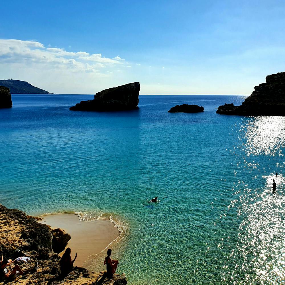 Comino's most famous spot - the Blue Lagoon