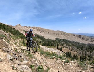 Mile Creek -> Targhee Creek Point-to-Point