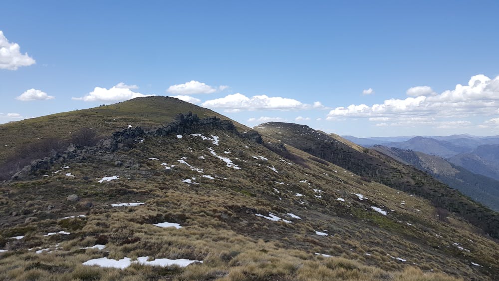 Sierra del Coloradito, main ridge view