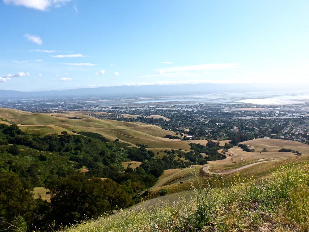 View of East Bay from Mission Peak