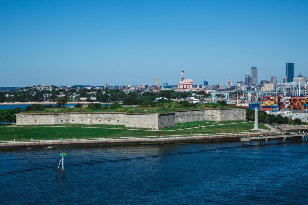 Fort Independence on Castle Island
