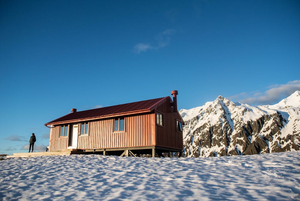Photo from Mt Armstrong via Brewster Hut