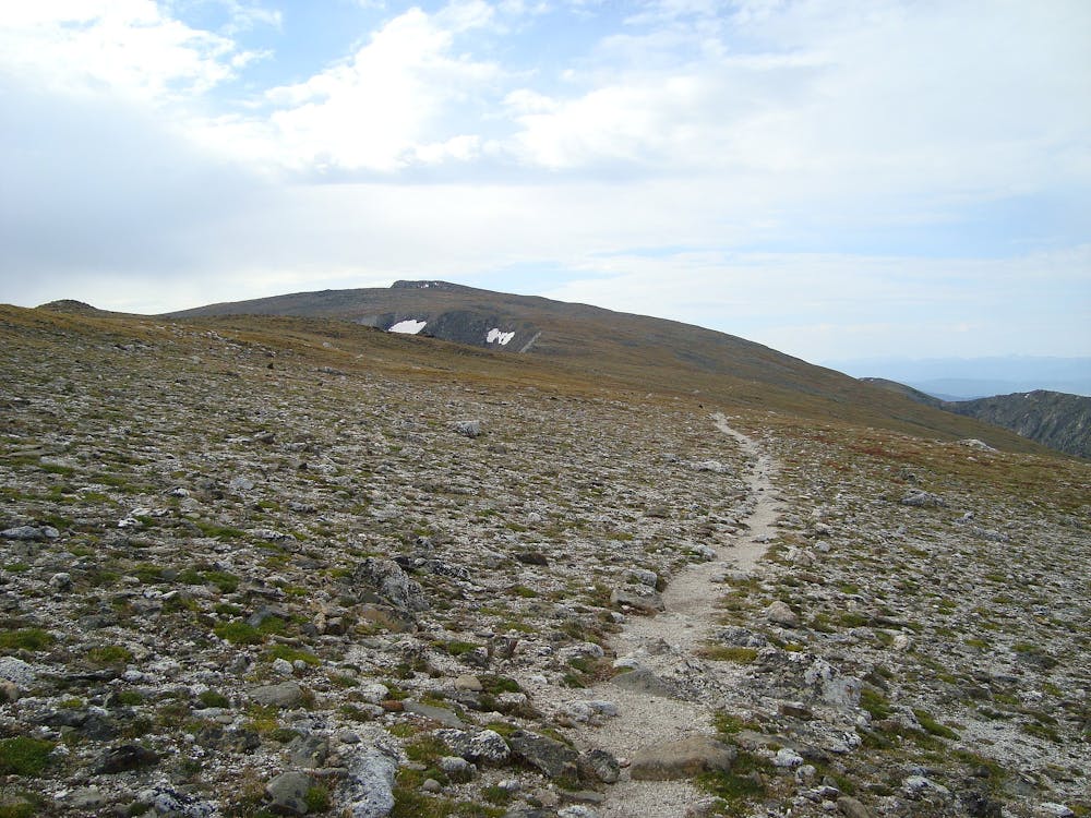 Ridge leading to Mount Ida